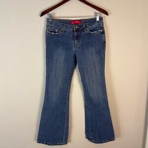 Glo Dark Wash Bootcut Jeans Y2K Vintage Streetwear Women's 30 2000s Size 30